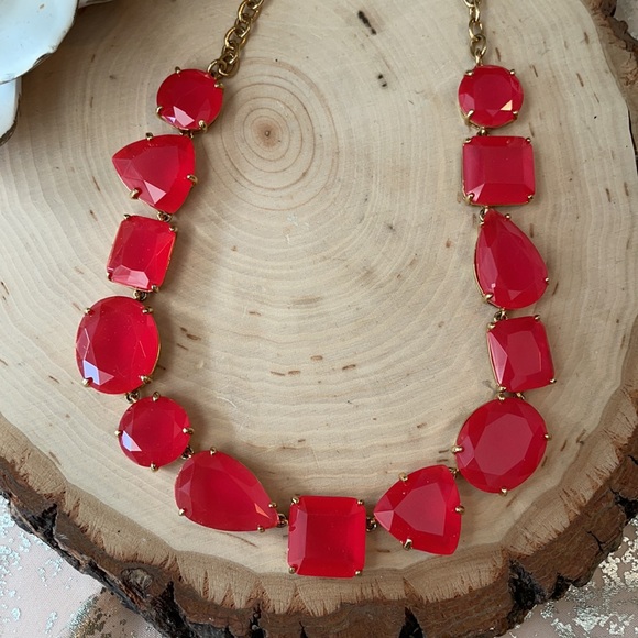 NWT KATE SPADE PINK AND GOLD VEGAS JEWELS NECKLACE!! - Picture 4 of 5